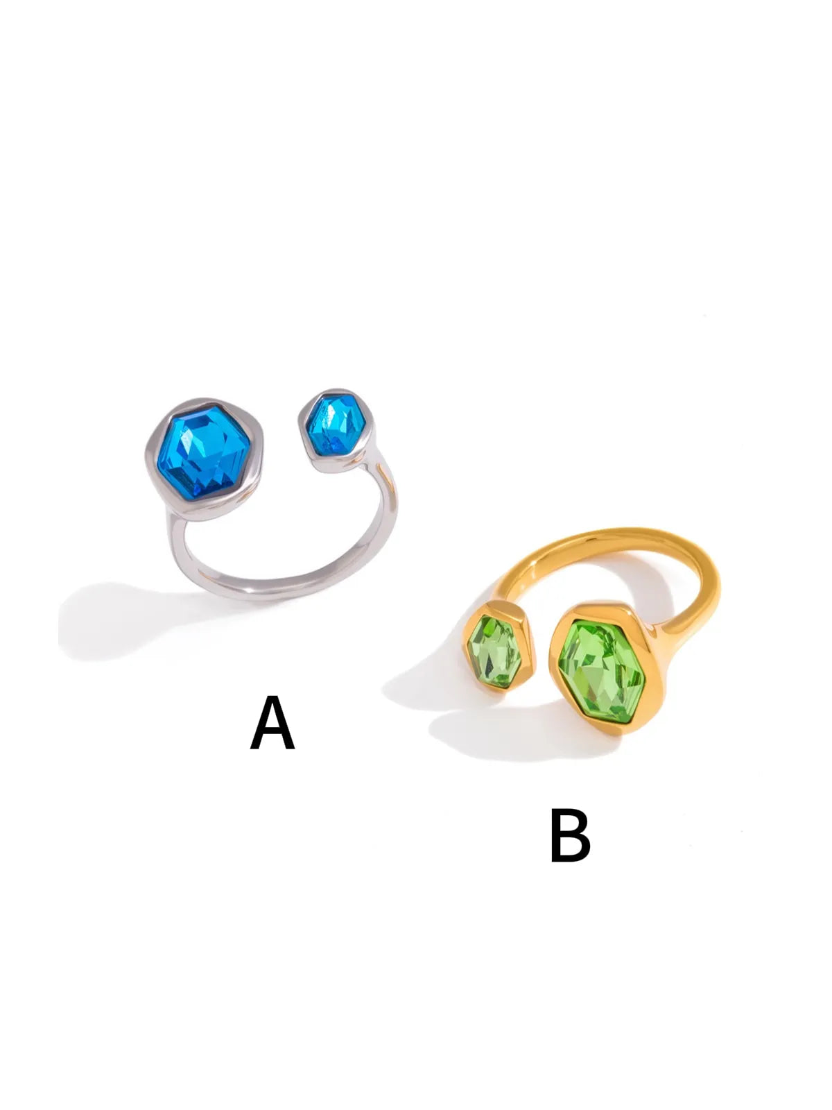 ZIRCON OPEN RING