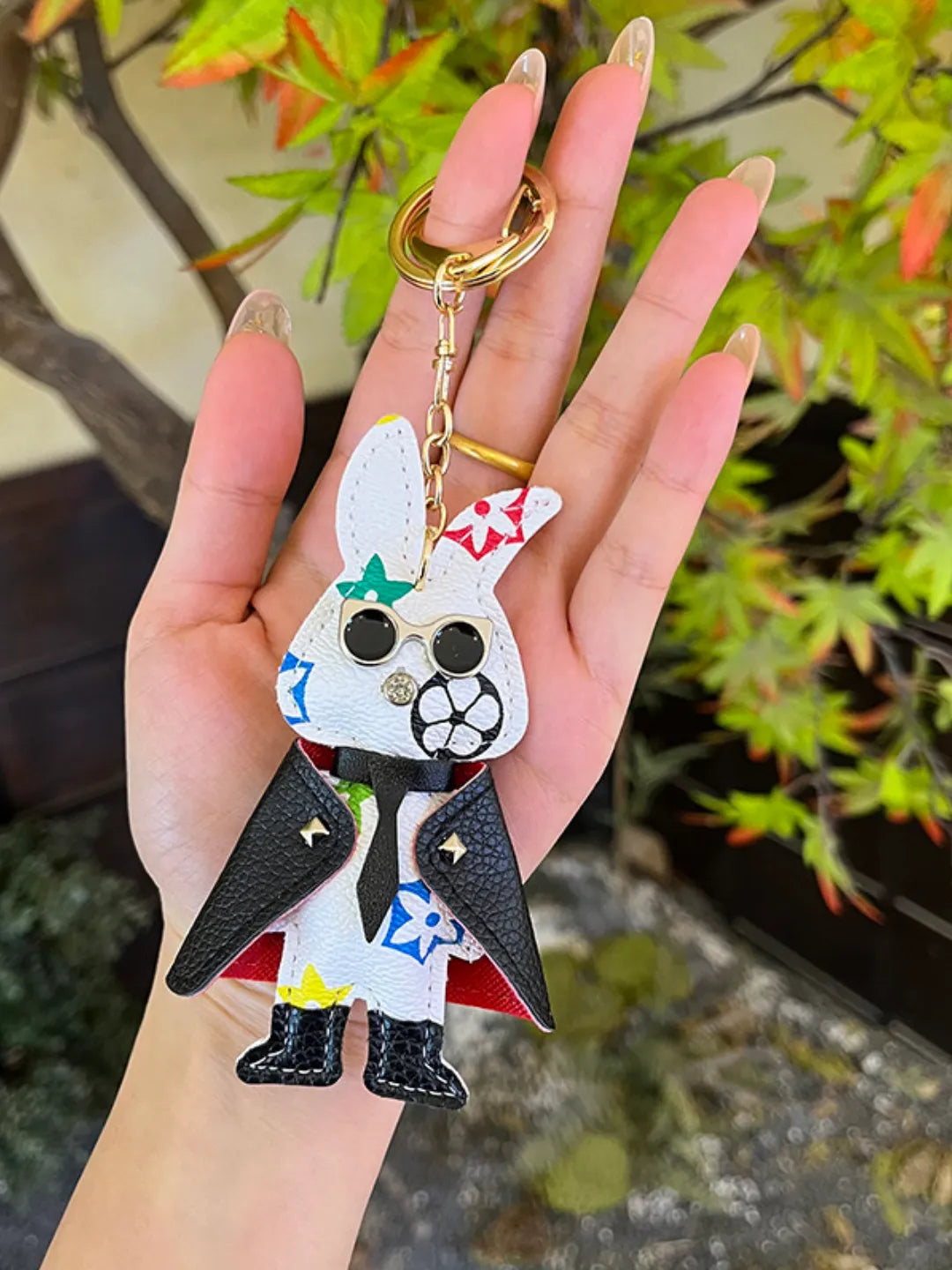 DAPPER RABBIT CHARM