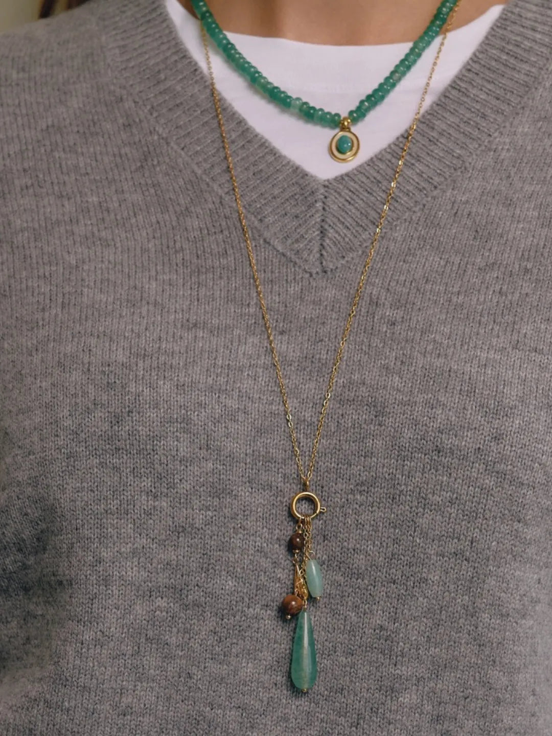 MEADOW DROP NECKLACE