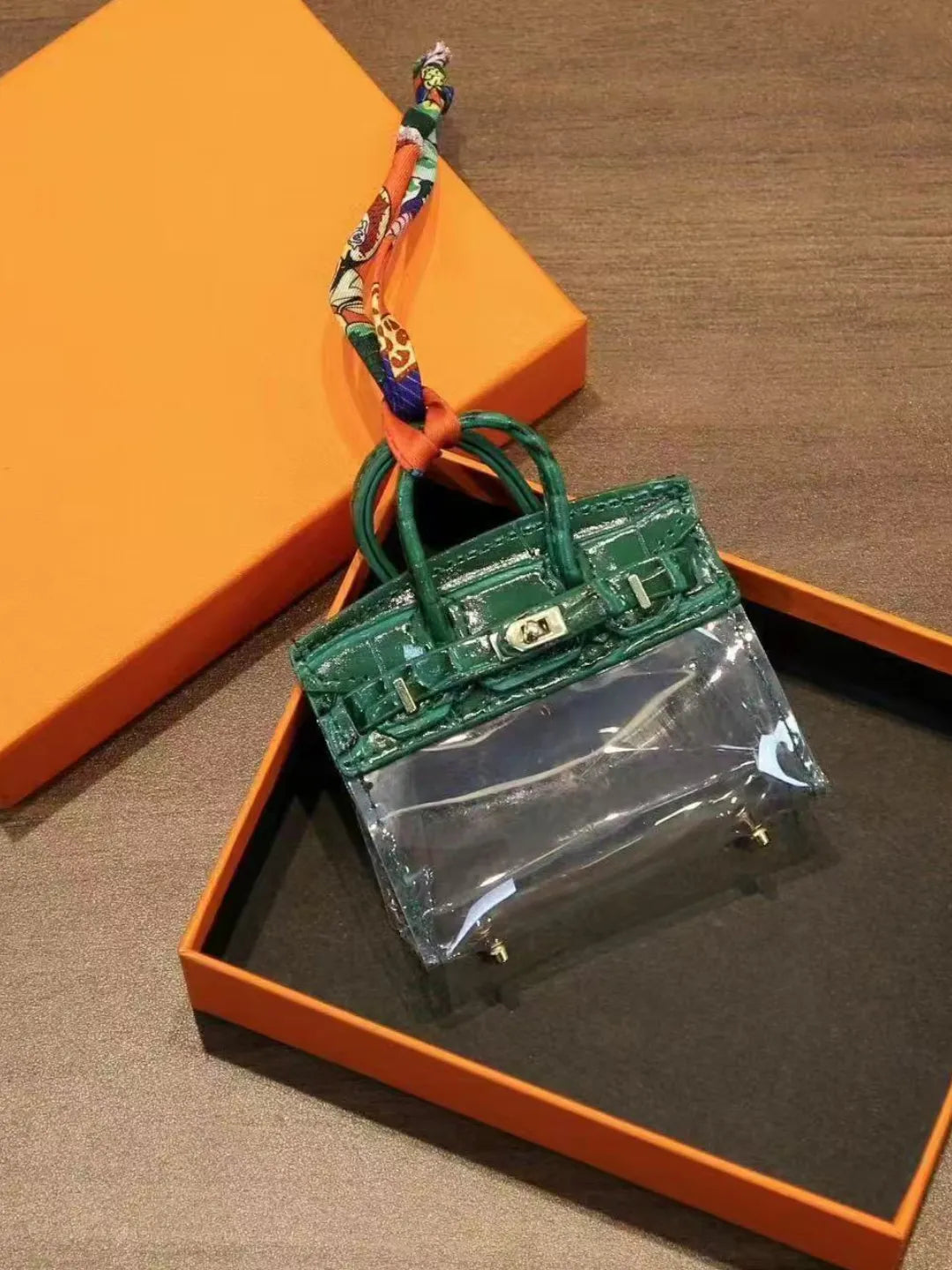 CLEAR TEXTURE BAG