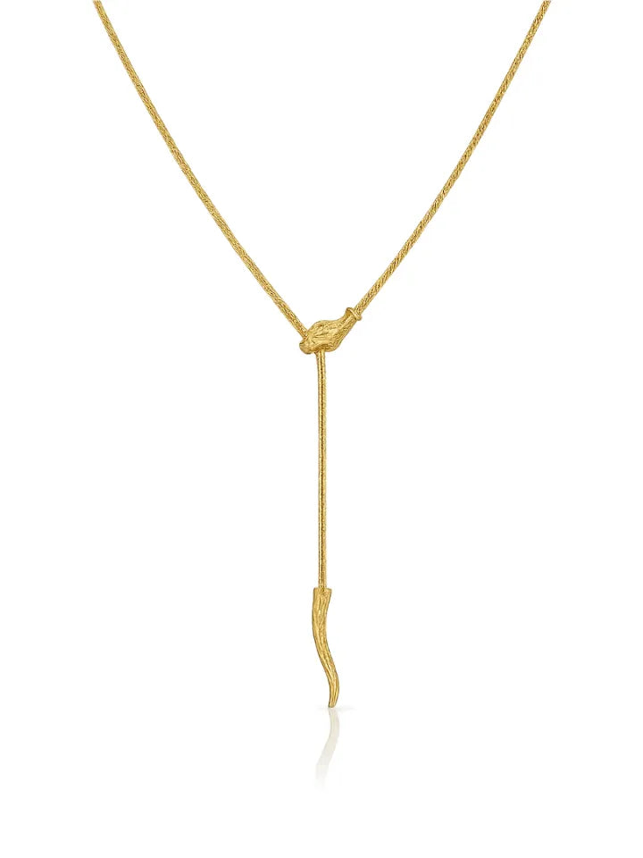 Y SERPENT NECKLACE