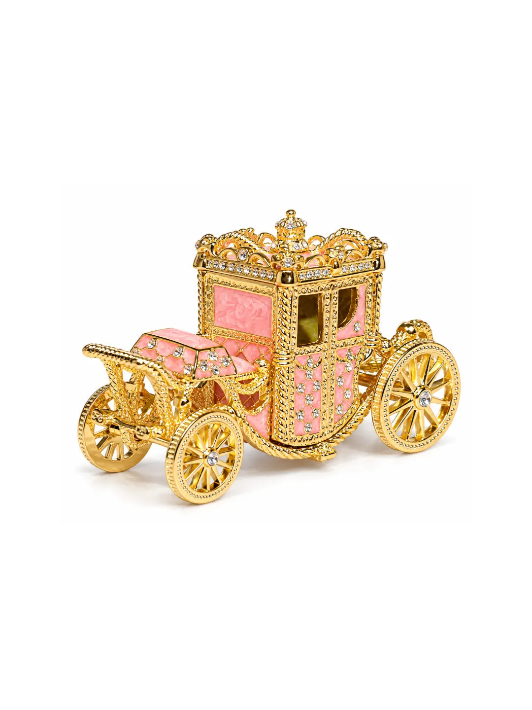 GILDED CARRIAGE BOX