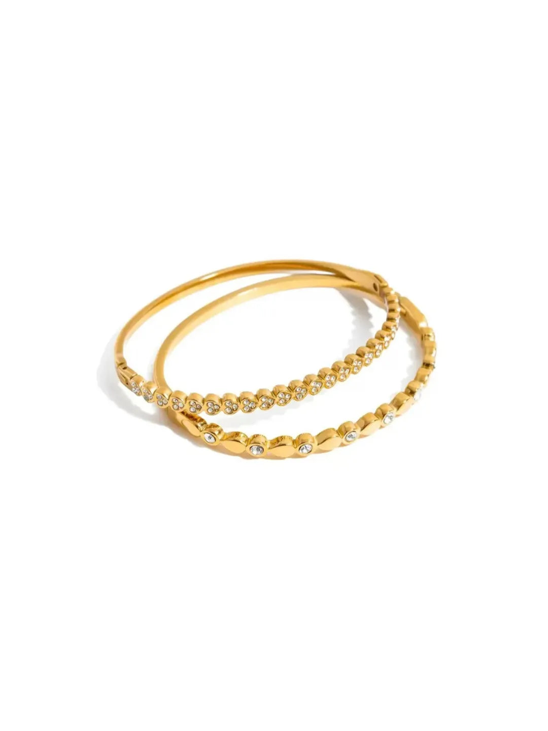 RHINESTONE LUXE BANGLE