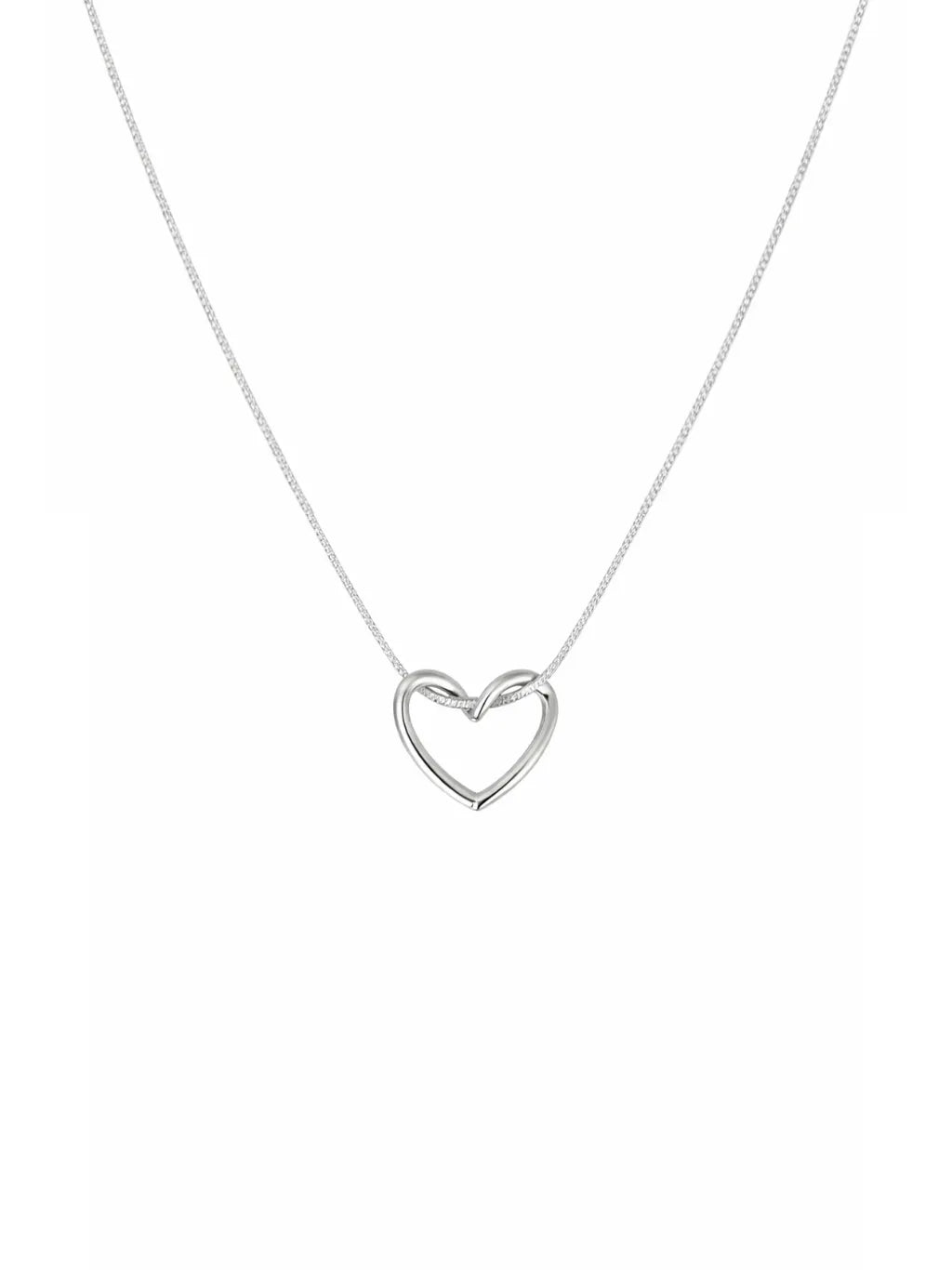 HOLLOW HEART PENDANT