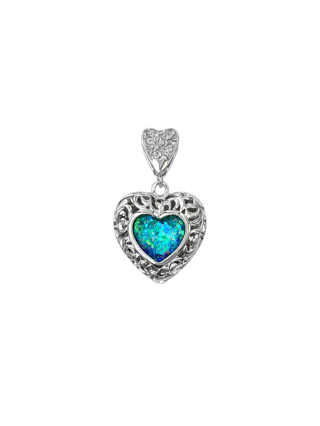 ORNATE HEART PENDANT