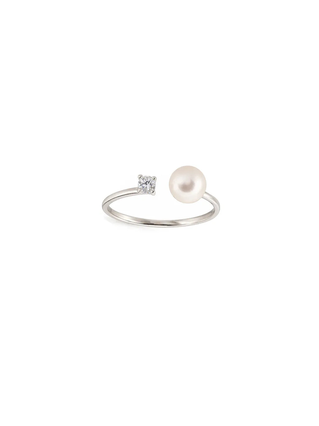 FRESHWATER PEARL CZ RING
