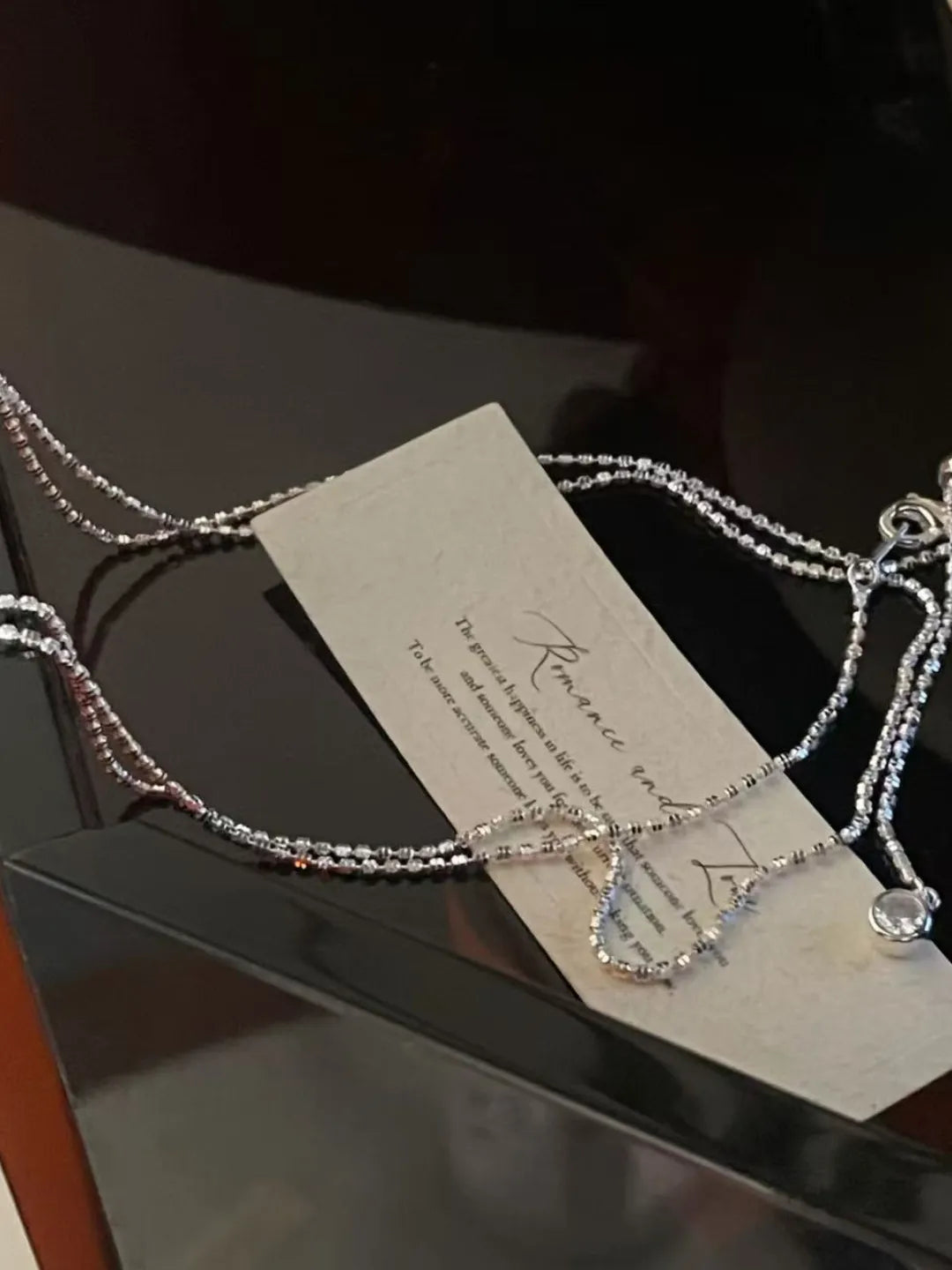 SLIDE BALL CHAIN NECKLACE
