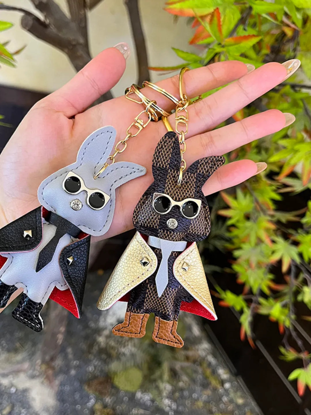 DAPPER RABBIT CHARM