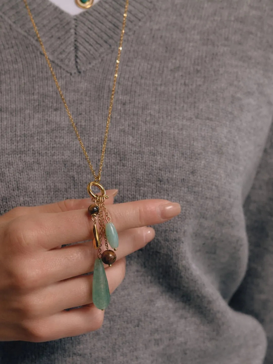 MEADOW DROP NECKLACE