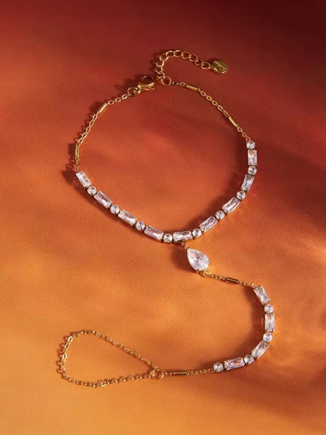 CZ FINGER CHAIN