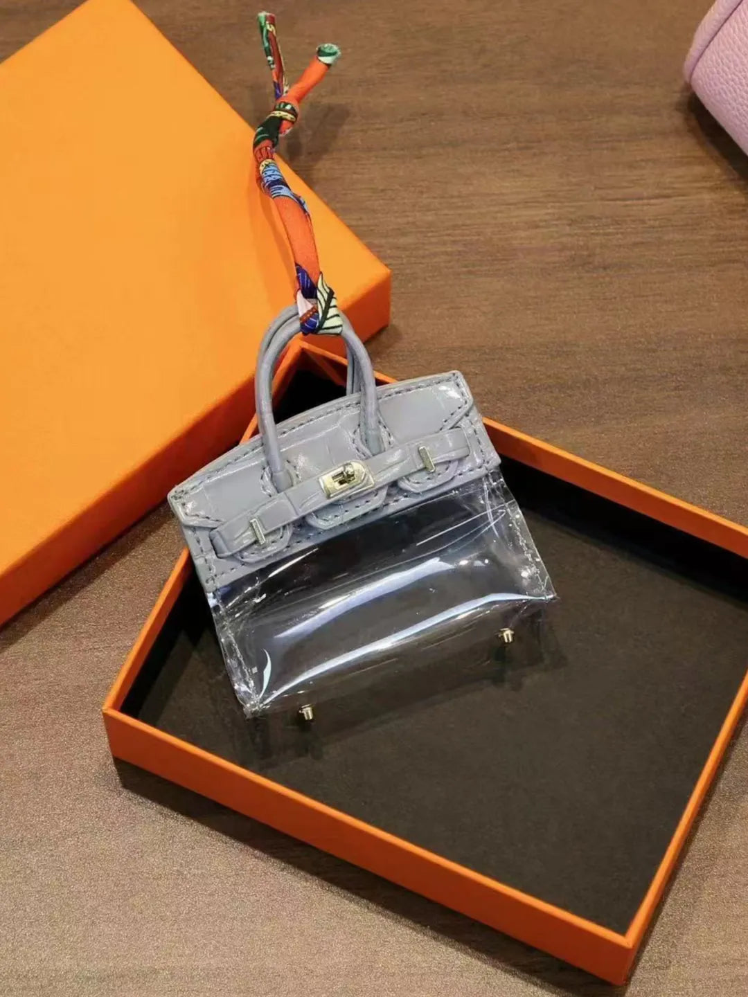 CLEAR TEXTURE BAG