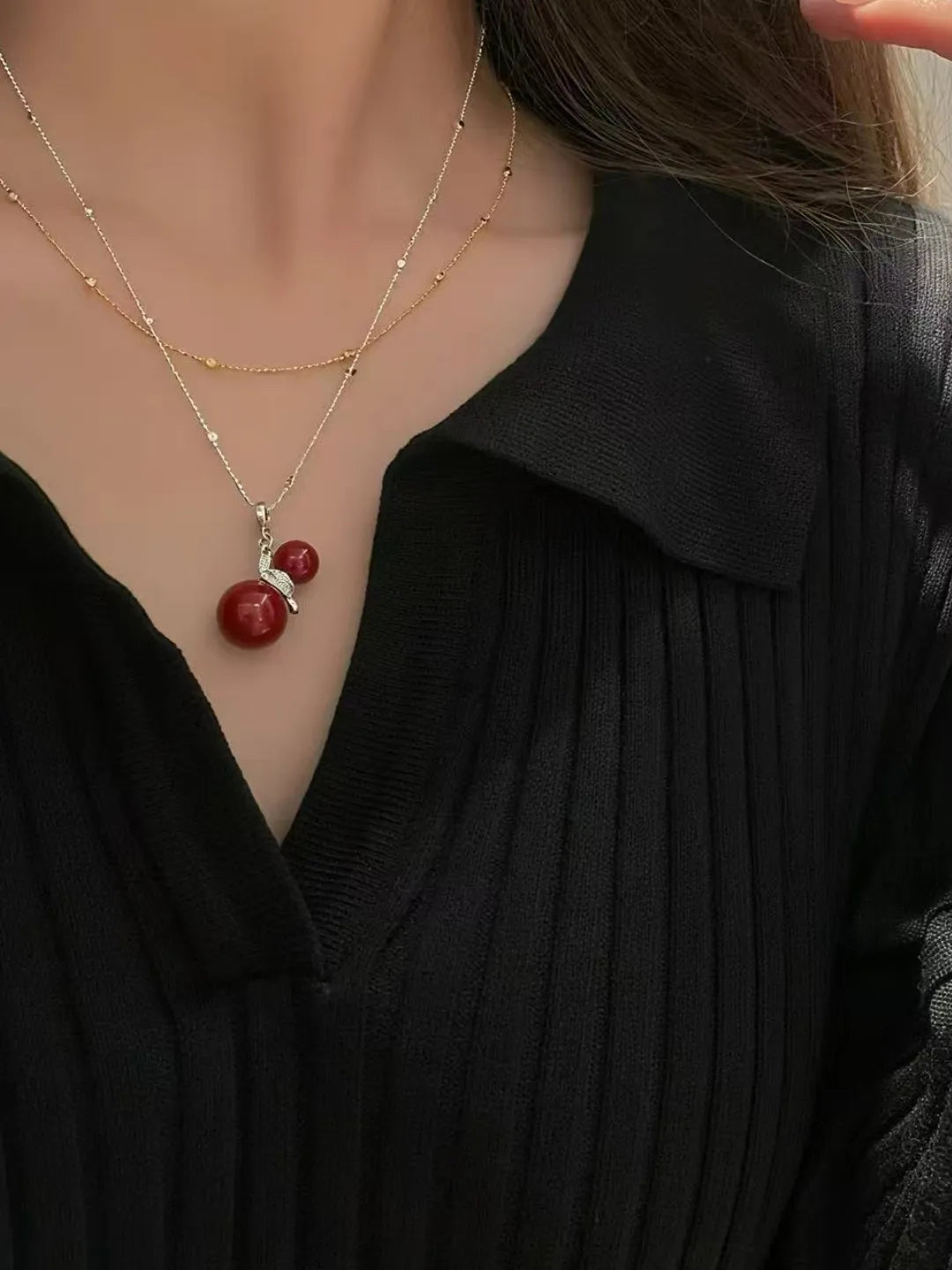 STAR BEAD CHAIN NECKLACE