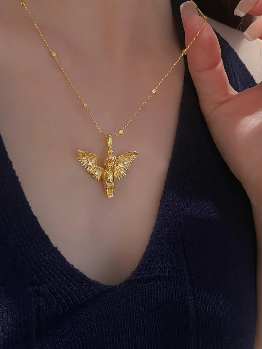 CUPID ANGEL PENDANT