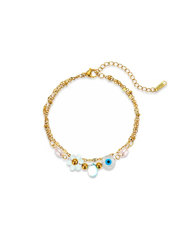 VACATION FLORAL BRACELET