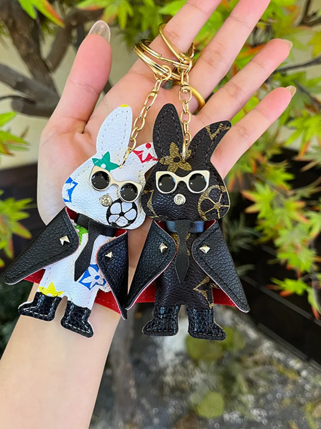 DAPPER RABBIT CHARM
