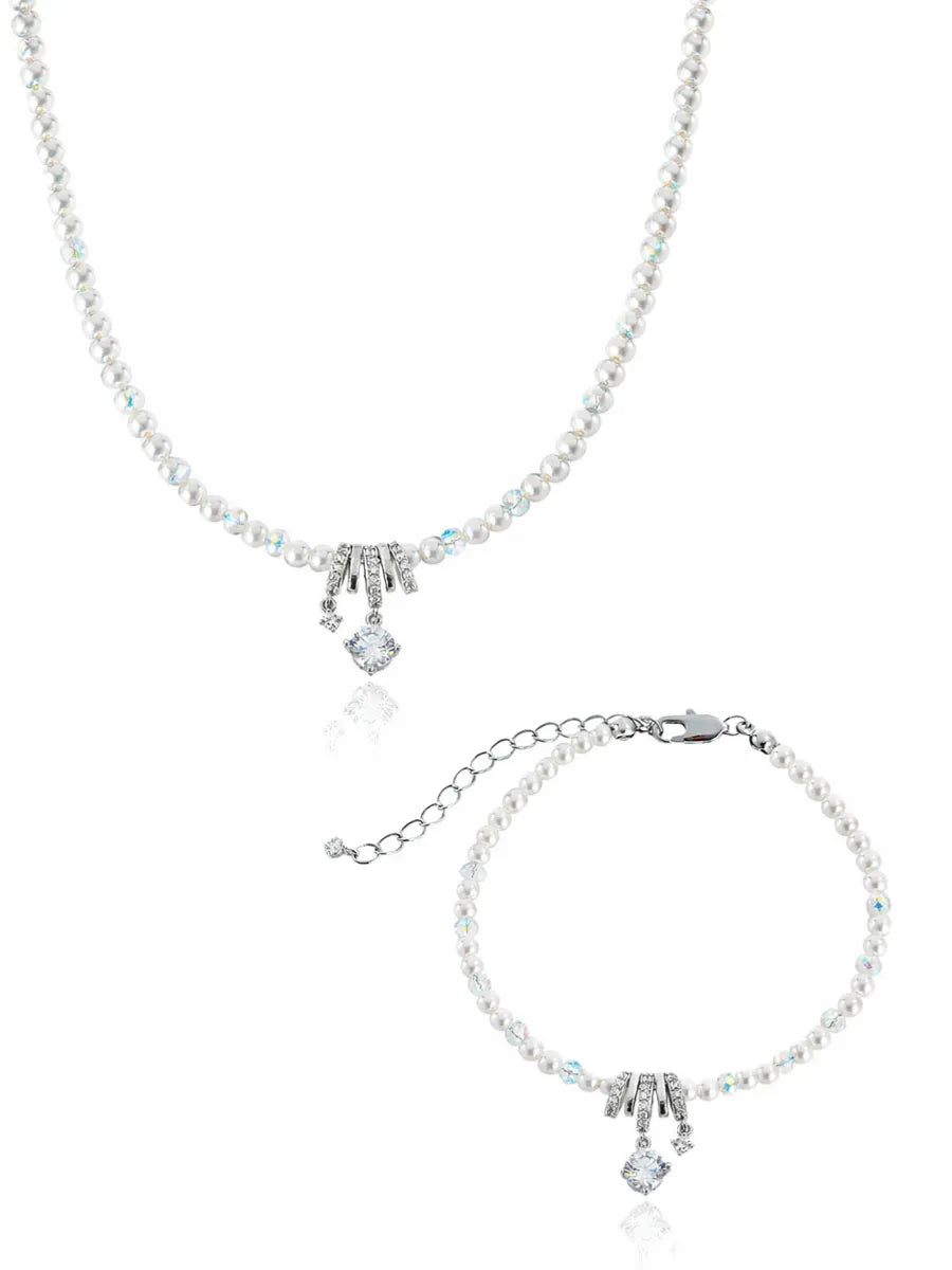 PEARL ZIRCON SET