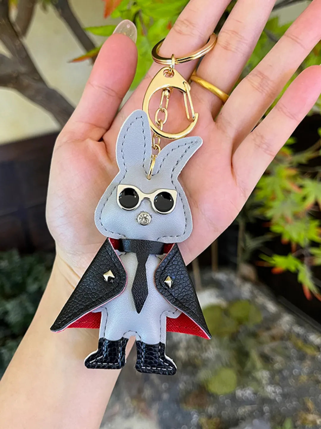 DAPPER RABBIT CHARM