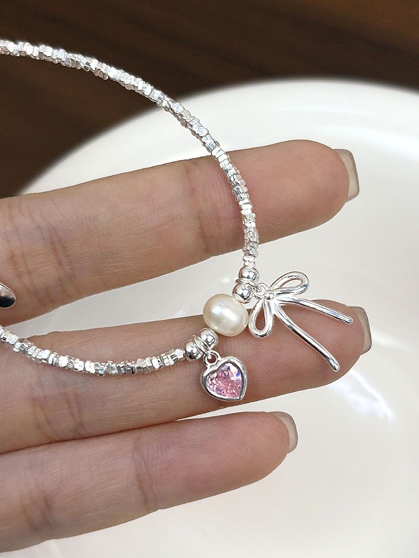 BOW HEART SET