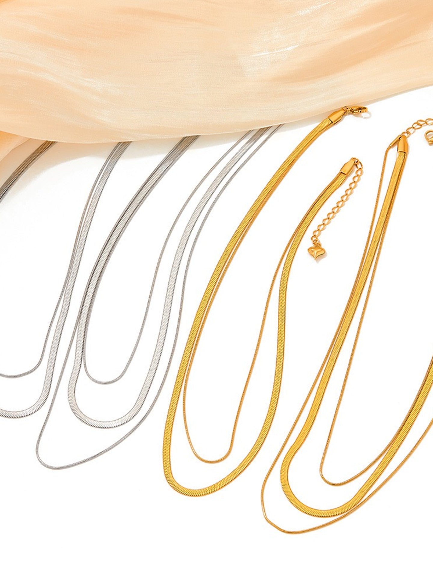DOUBLE FLAT SNAKE CHAIN