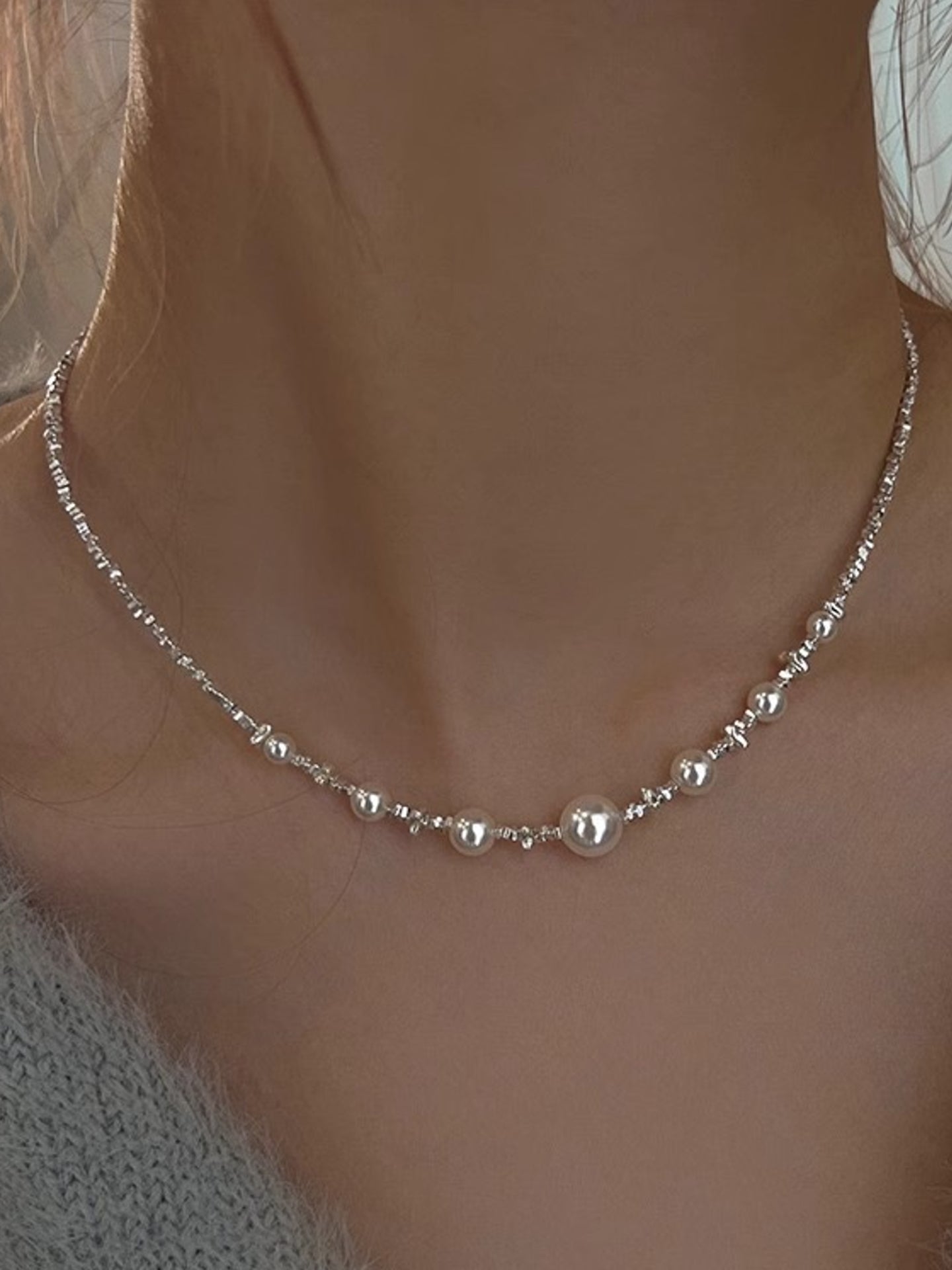 スターリーパールネックレス