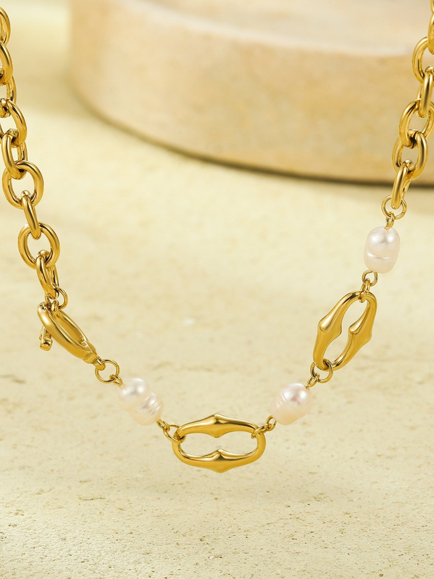 T BAR PEARL SET