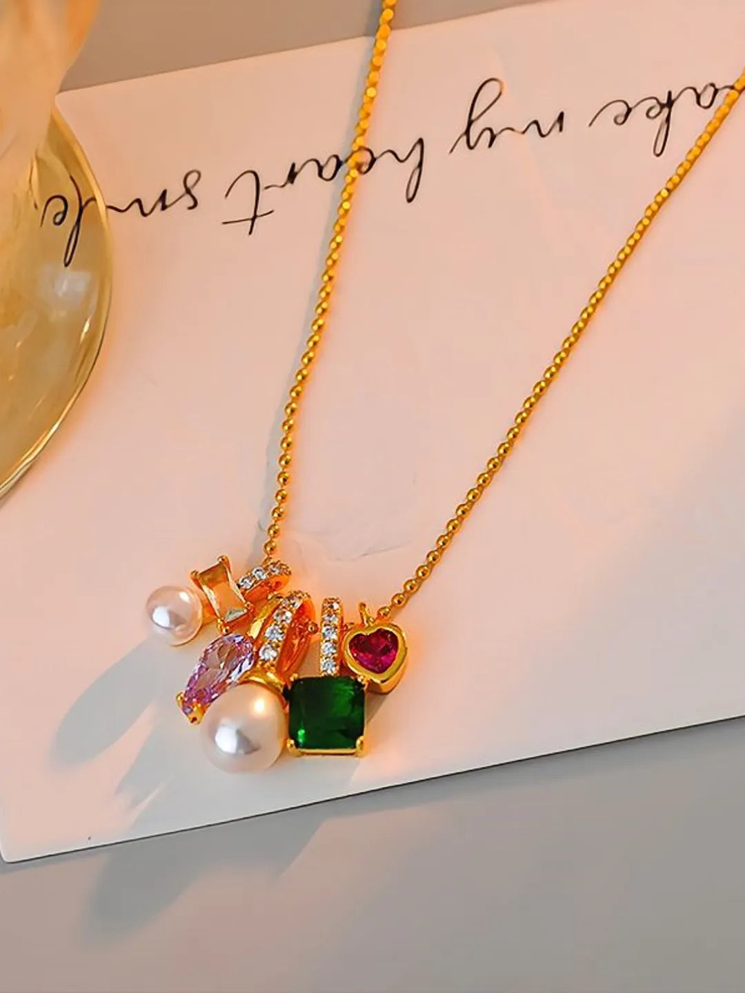 PEARL ZIRCON SET