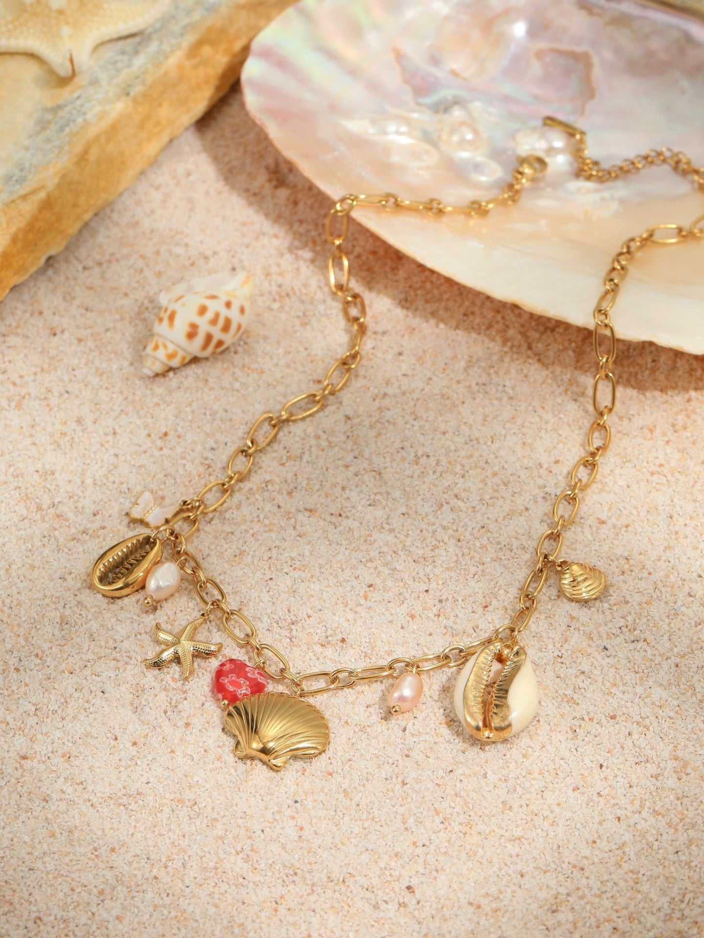 COLLIER ÉTOILE DE MER DOPAMINE