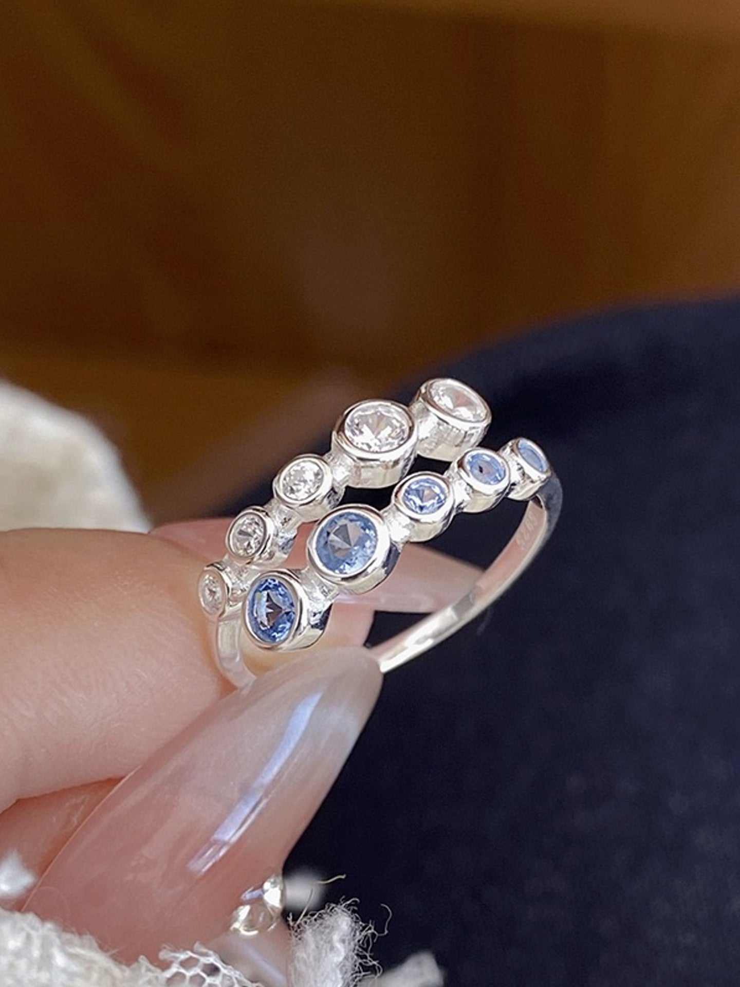ZIRCON BUBBLE RING