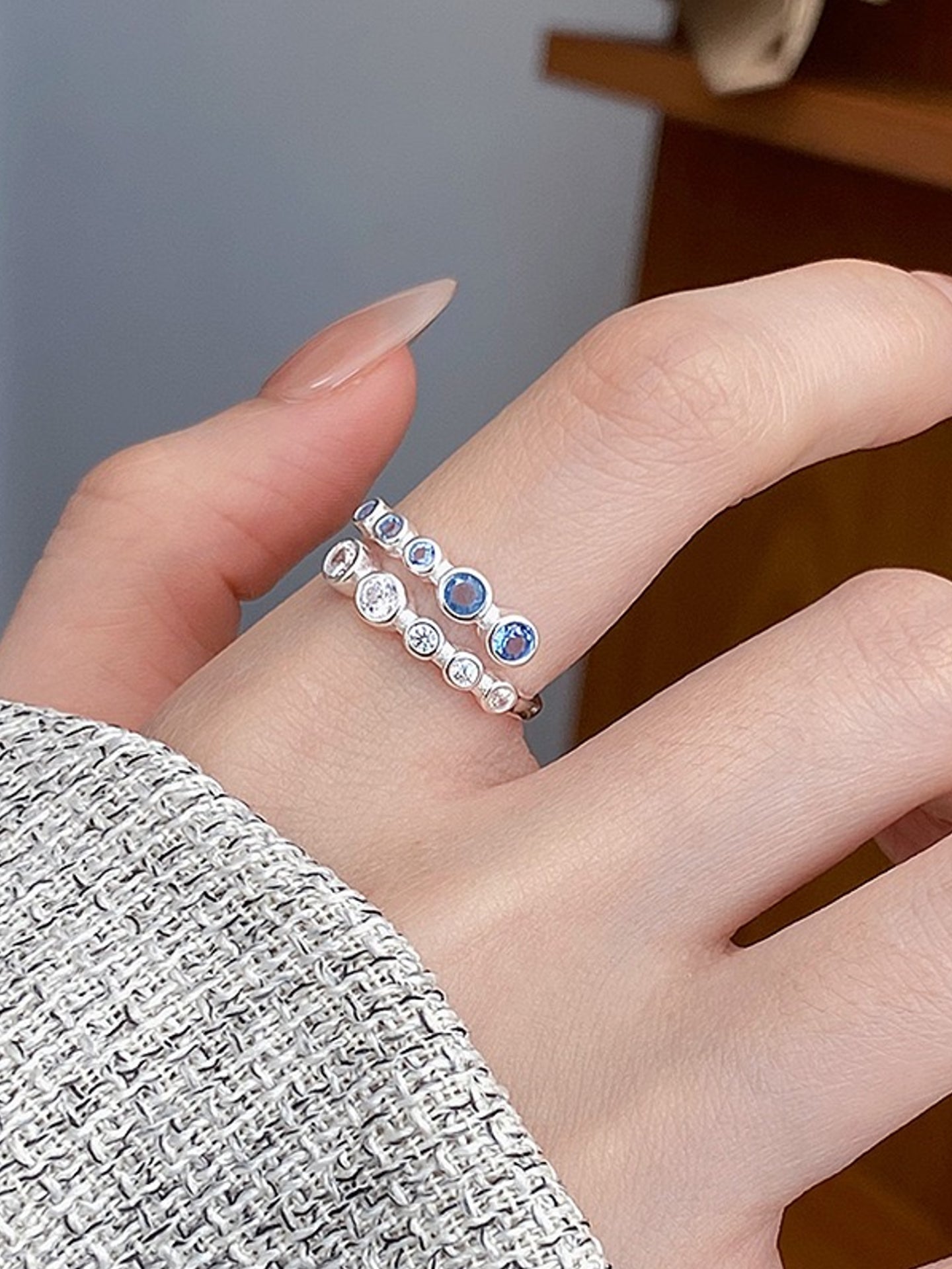 ZIRCON BUBBLE RING