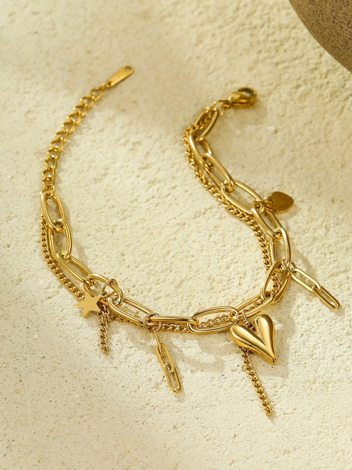3D HEART BRACELE