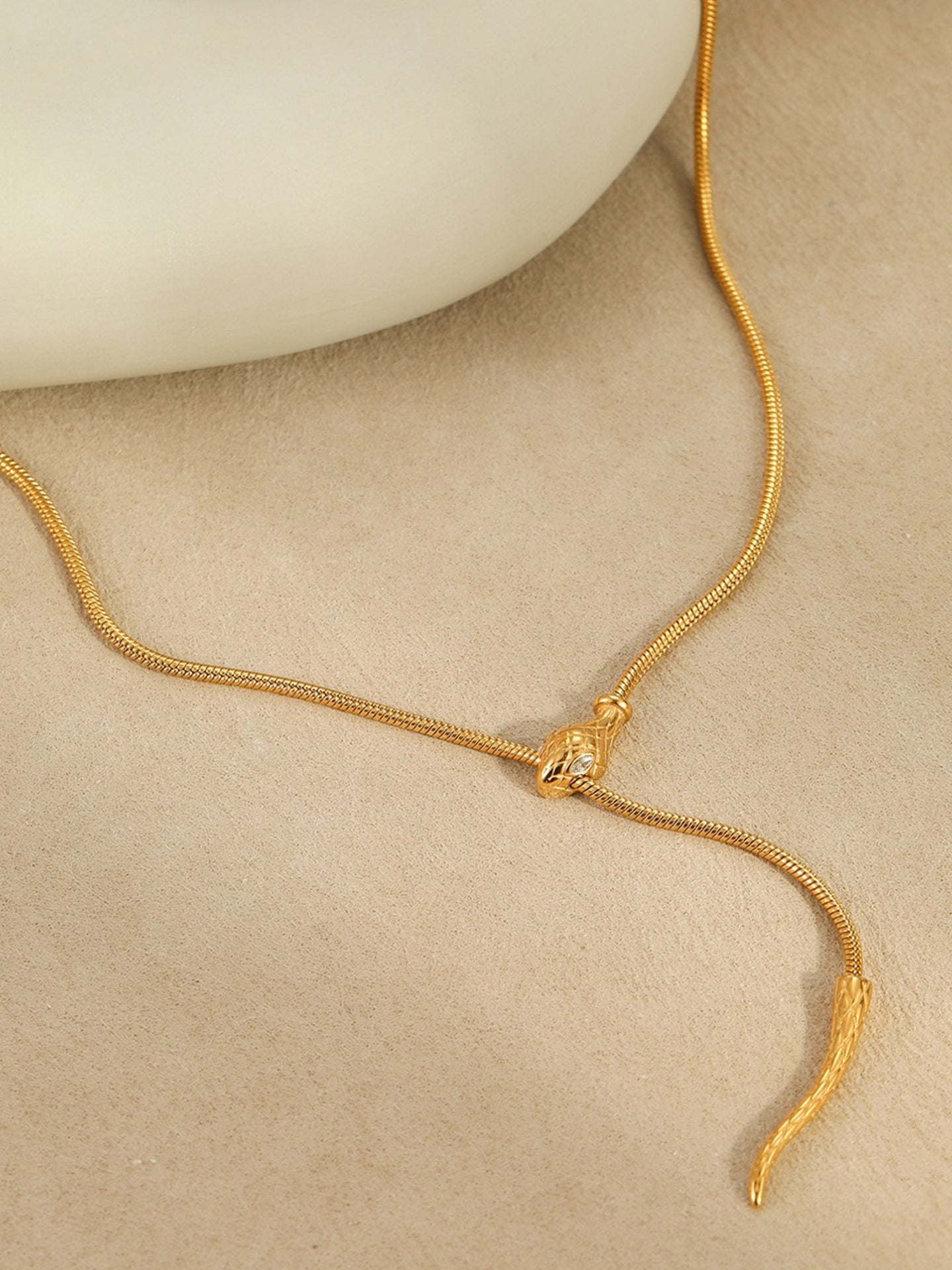 Y SERPENT NECKLACE