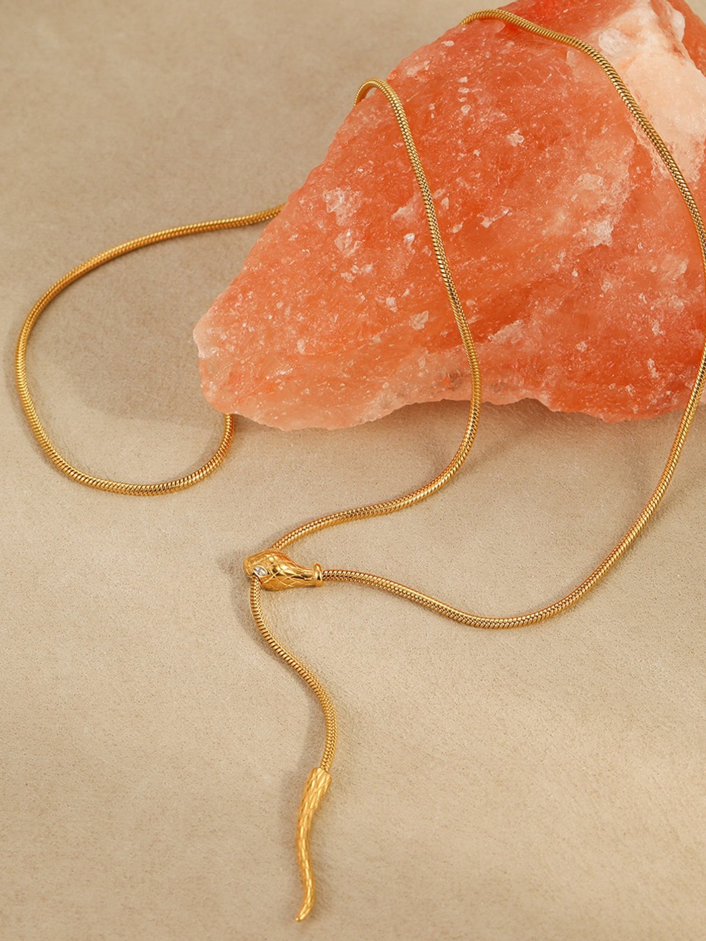 Y SERPENT NECKLACE