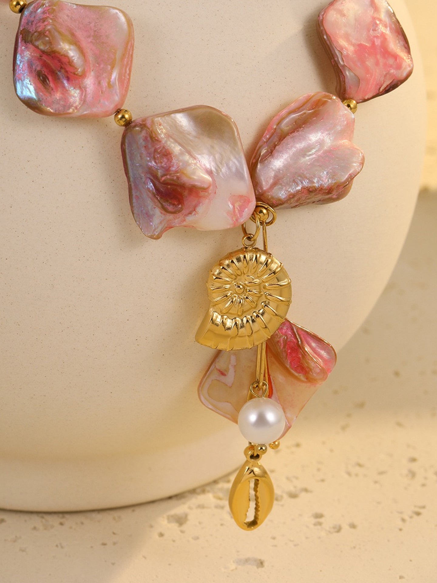 OCEAN CHARM NECKLACE