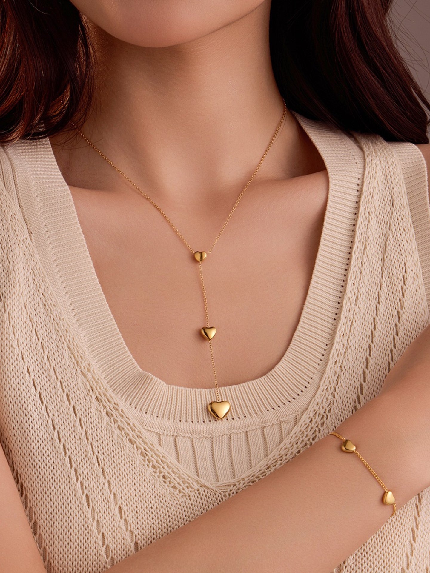 HEART CHARM SET